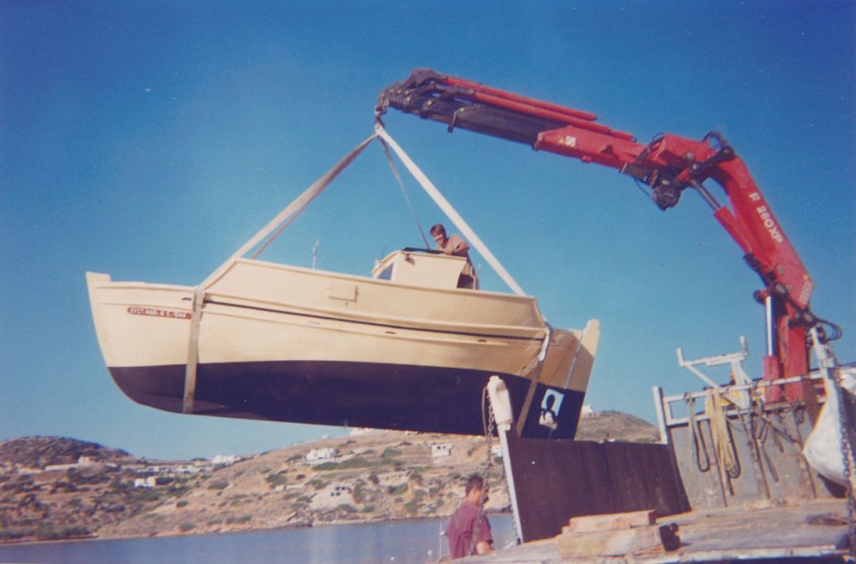 Launch of koutoulo type boat 