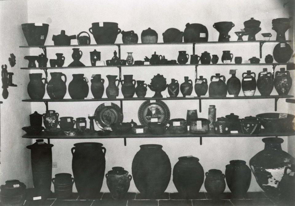 Antonis Troullos pottery collection, c. 1995. 